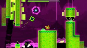Geometry Dash Razorleaf (All Levels 1-3 & All Coins) [FULL GAMEPLAY]