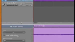 How to Speed up Songs in Garageband -Change in Tempo Tutorial