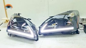 Lexus RX330 тюнинг фар. Светодиодные фары от ledstudio.