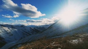 снежные горы