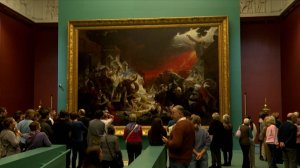 В Русском музее оживили картину Карла Брюллова «Последний день Помпеи»