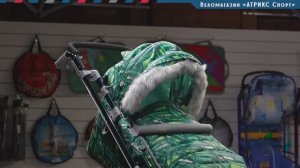 Санки-коляска в Балашихе Ника Детям 7-8SK (зеленый) НД7-8SK:2