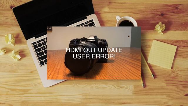 Use Function Lever as Photo/Video Switch | Olympus OM-D E-M1 Mark III & Mark II + HDMI OUT FIX