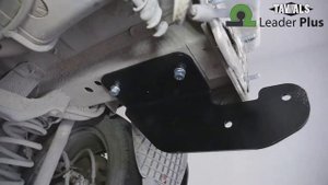 Установка фаркопа Leader O117-A. OPEL ZAFIRA TOURER (минивен) 2011 - ... г. в.