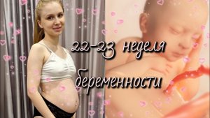 22-23 неделя беременности. Мои симптомы и ощущения.