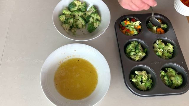 Dairy Free  Gluten Free Fluffy Broccoli Muffins  Great for Breakfast and for Weight Loss