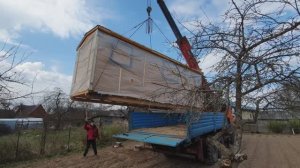 Заказ-Дом.рф как происходит доставка бытовки на участок, купить дачную бытовку в Московской области