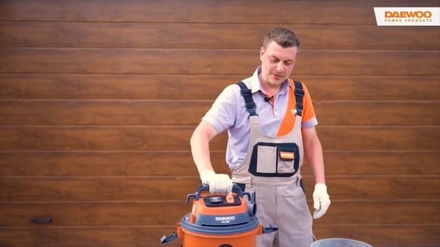Строительный пылесос DAEWOO DAVC 2516S смотреть онлайн
