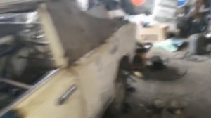 Пикап из ВАЗа, с обвесом G. Варим каркас пикапа и листву. Часть 8