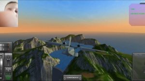 Как посадить самолёт на воду в игре Turboprop Flight Simulator