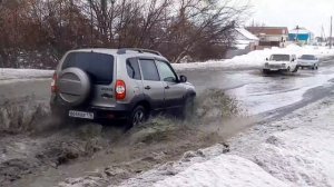 Проблемы на дороге при потеплении
