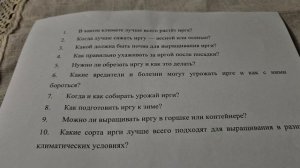 Отвечаю на вопрос об ирге