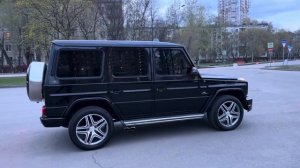 Изящный Mercedes-Benz G-class W463 G500! 2001 год переодетый в 2015 AMG. Сочный выхлоп в стиле AMG!