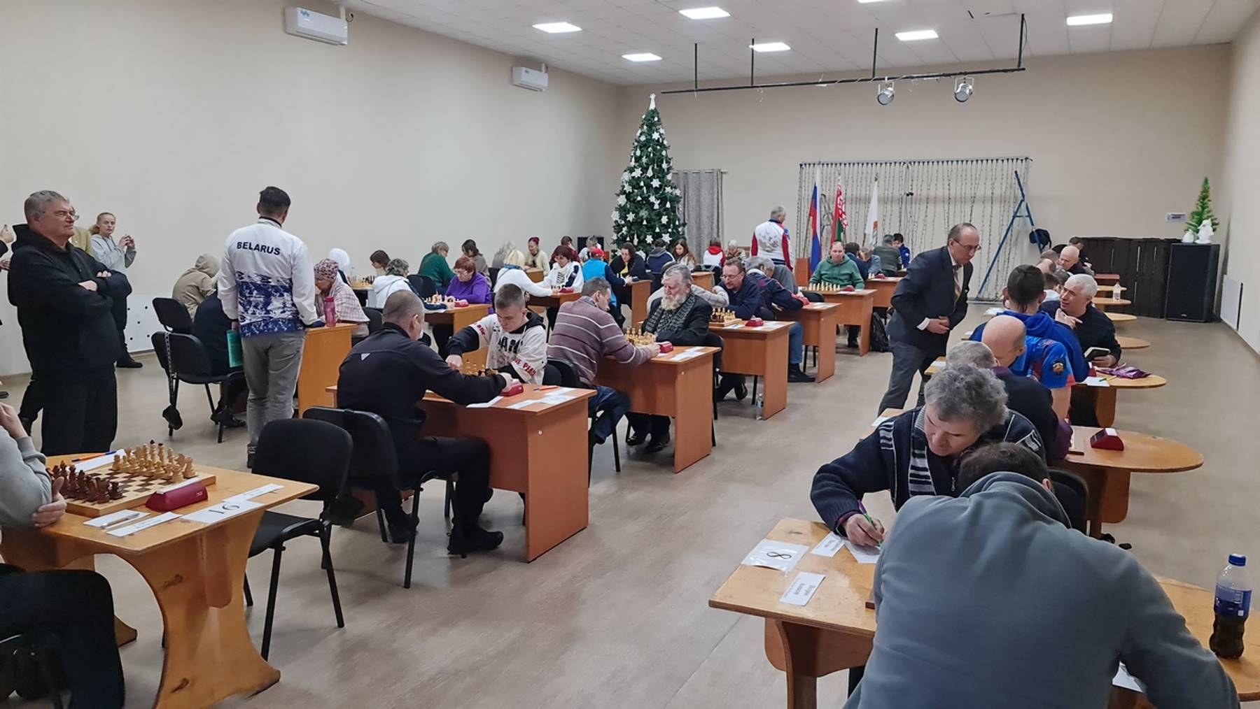 2024. Gomel. Belarus Deaf Chess Open. Video 1 - Opening Ceremony, Round 1, Evening Gomel