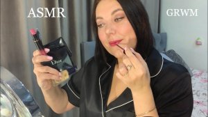 ASMRGet ready with me & Собираемся вместе со мной/ШЁПОТ ДЛЯ СНА/Макияж новой косметикой люкс