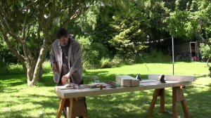 16. How to build a workbench - (Part 7) Cutting Tenons -|Paul Sellers