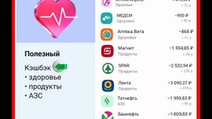 Дебетовая карта с любимым кэшбэком