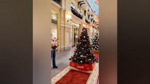 Новогоднее чудо на Красной площади и в ГУМе-13.12.2024 год.