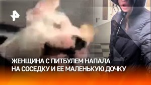 "Дай выйти! ***, ты больная!": женщина с питбулем напала на соседку с ребенком в лифте в Краснодаре