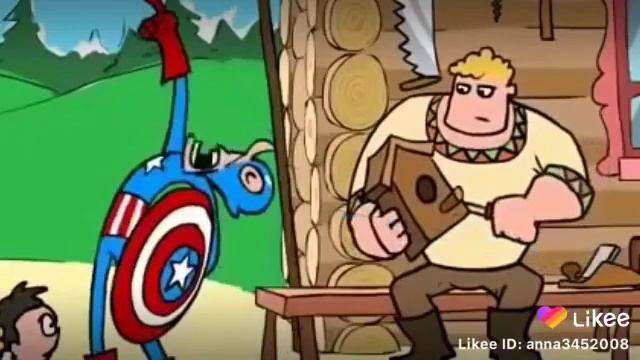 Капитан Америка  защитит вас