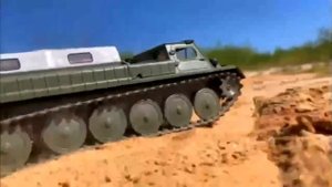 Радиоуправляемый гусеничный вездеход ГТ-СМ (ГАЗ-71)