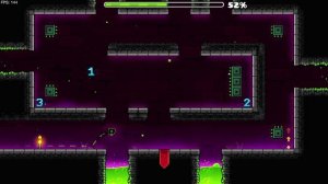 Dash - прохождение в геометри деш 2.2 / Dash completed in geometry dash 2.2