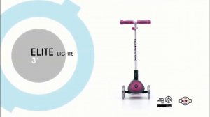 Самокат детский Globber Elite Deluxe Lights