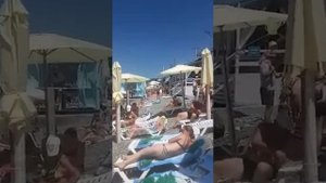 Ужас пляж Южный 2 Адлера