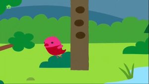 Мультик про приключение птички Робина в лесу