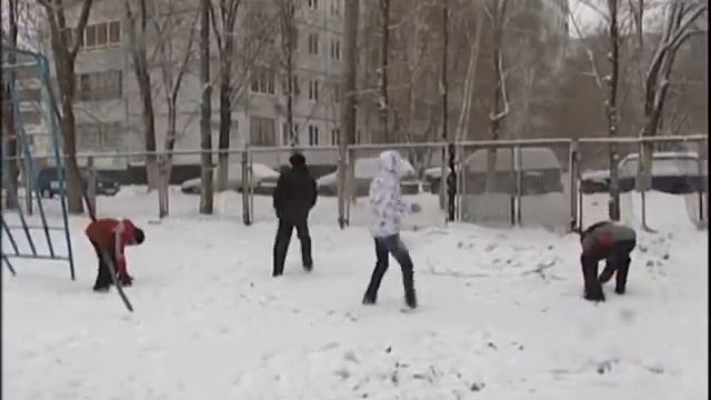 СНЕГОПАД зарисовка смотреть онлайн