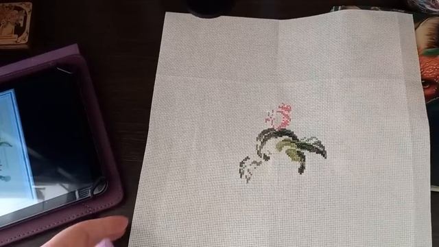 Все мои начатые вышивальные процессы