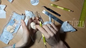 Полимерная глина. Процесс создания украшений. Авторская ручная работа ECLIPTA jewelry