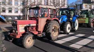 Bauernprotest in Frankfurt am Main #bauernstreik #frankfurt #Bauernprotest #Deutschland #2024 #11.01