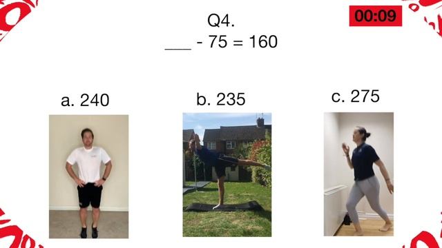 Maths on the Move LIVE - Year 5 - Quiz 6 - PH Sports смотреть онлайн