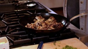 Pan Roasted Hen of the Woods Mushrooms