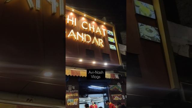 Varanasi Best Chaat shop- Kashi Chaat Bhandar.