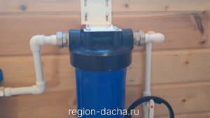 Водопровод на даче из колодца.