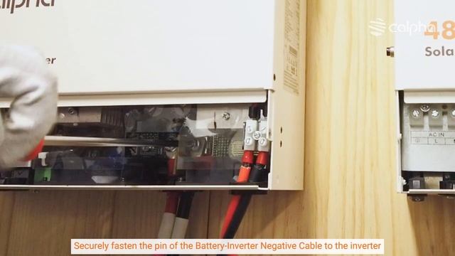 Power Unleashed: Connecting Calpha 5KW Inverter to 4 Lithium Batteries | Wall Mounting Guide смотреть онлайн