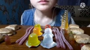 қазақша асмр мукбанг Мармелад,🍡🥯
