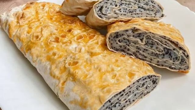 Штрудель з маком Рецепт приготування в описах