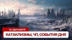 Катаклизмы сегодня 13.12.2024. Новости сегодня, ЧП, катаклизмы за день, события дня