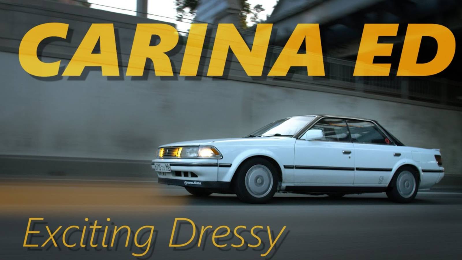 Toyota Carina ED - Exciting Dressy во всём! st162/st160