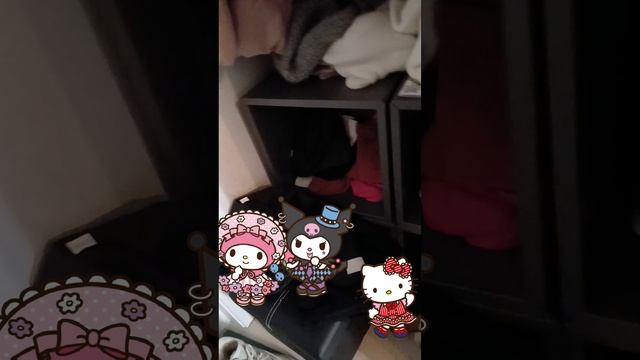 hello  kitty   и kiromu  my melody   ссорятся