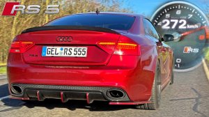 AUDI RS5 V8 | 0-100 100-200 | ЗВУК ПРЯМОТОЧНОЙ ТРАССЫ AutoTopNL