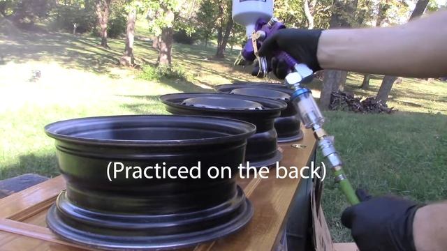 Shooting Rustoleum in a Harbor Freight Paint Gun! смотреть онлайн