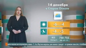 Погода в Старом Осколе на 14 декабря