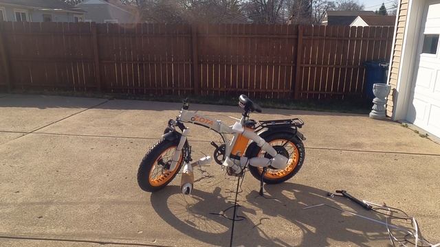 Zota Zephyr Folding E-bike Unboxing and Assembly