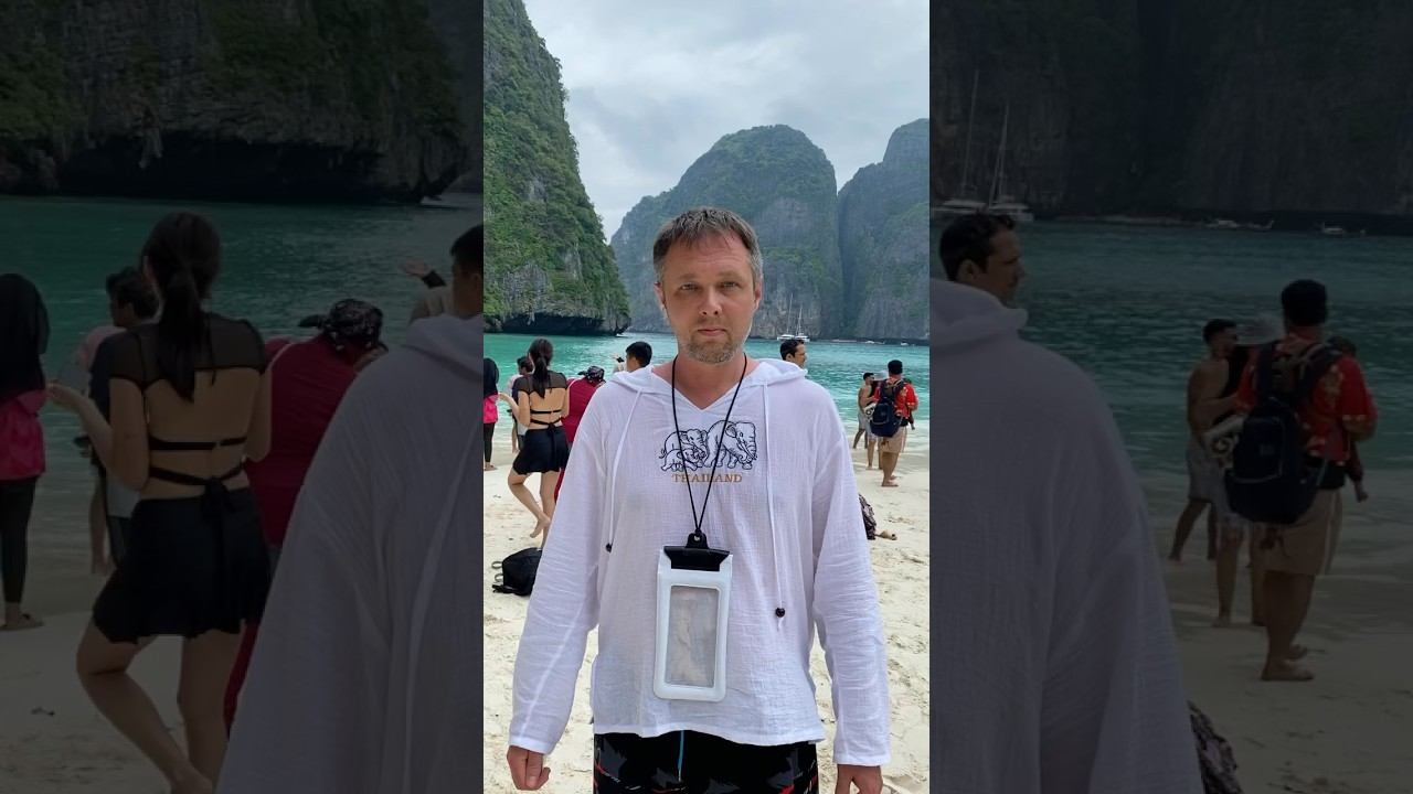Пляж Май Бэй, тот самый где снимался одноимённый фильм Пляж с Леонардо Дикаприо #ешсережвтае