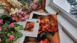 Мои ВЫШИТЫЕ и ОФОРМЛЕННЫЕ КАРТИНЫ, ЗАПАСЫ и ПРОЦЕСС от РИОЛИС  ❤️ Вышивка крестиком