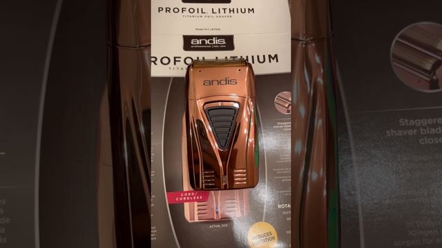 Электробритва (шейвер) Andis Pro Foil Lithium Plus Copper Shaver AN 17225 смотреть онлайн
